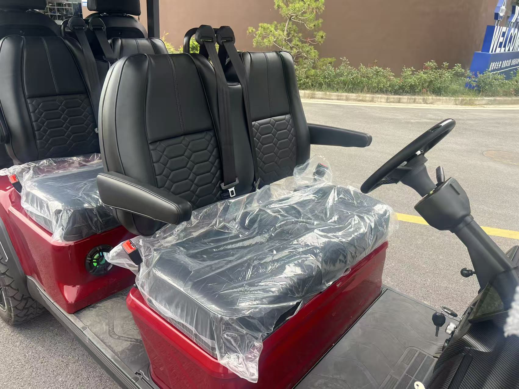 Cart seating and cabin
